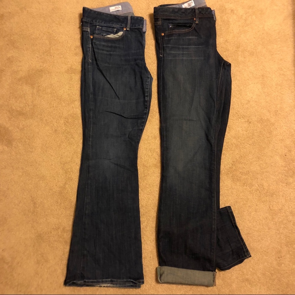 2 pair Gap Jeans